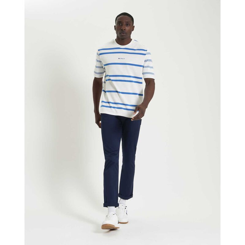 Ben Sherman Mixed Stripe Tee image number 3